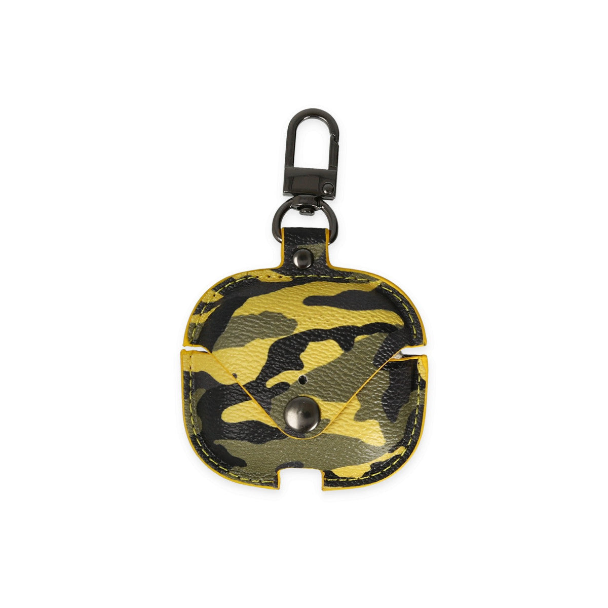 Newface Airpods 3 (3.nesil) Çanta Kamuflaj Deri Kılıf