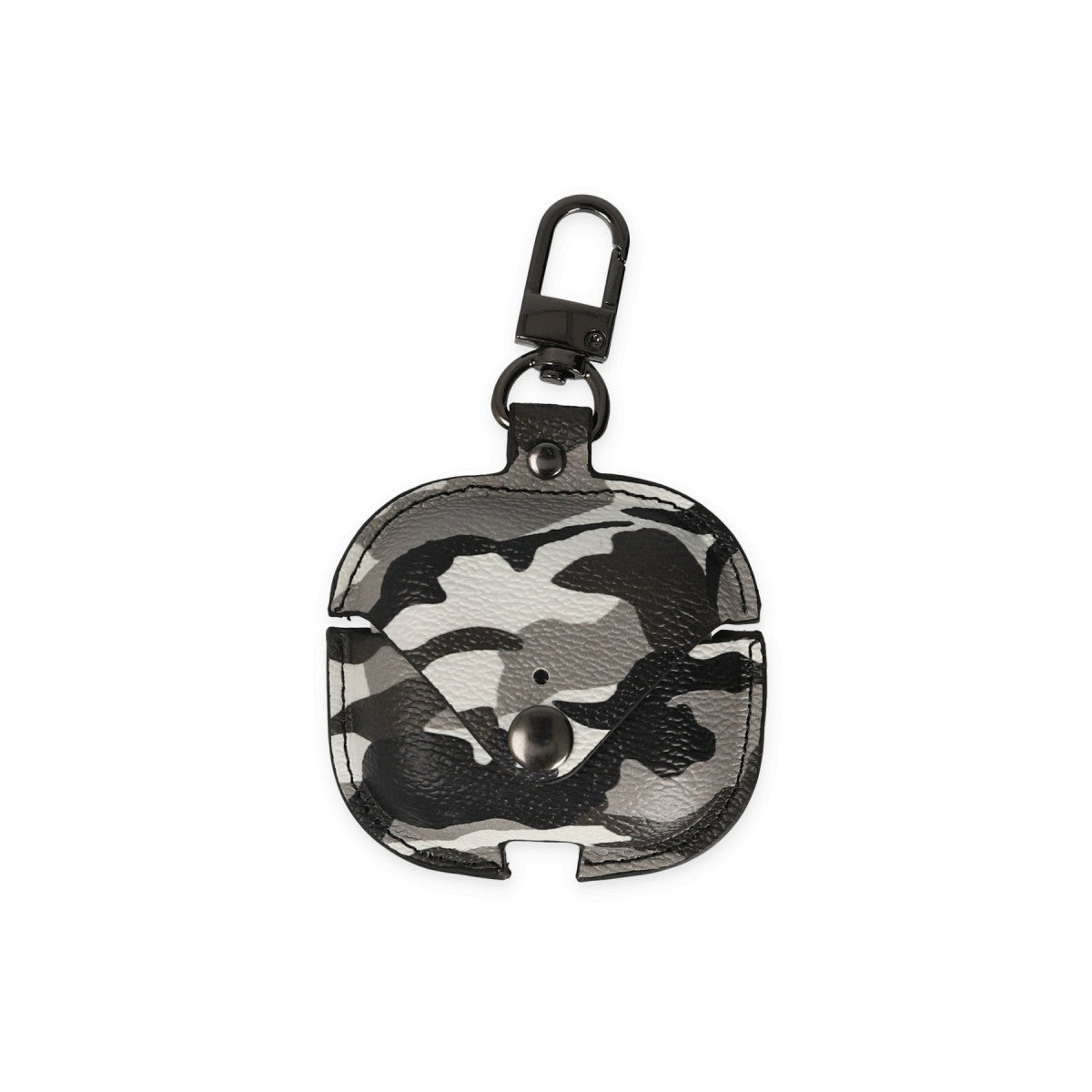 Newface Airpods Pro 2 (2.nesil) Çanta Kamuflaj Deri Kılıf