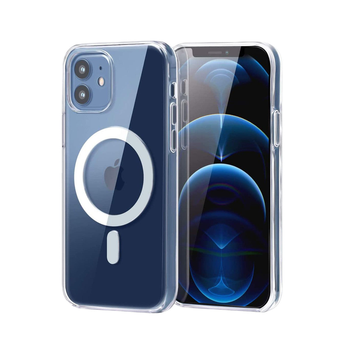 Newface Apple iPhone 11 Combo Sert Şeffaf Magsafe Kapak