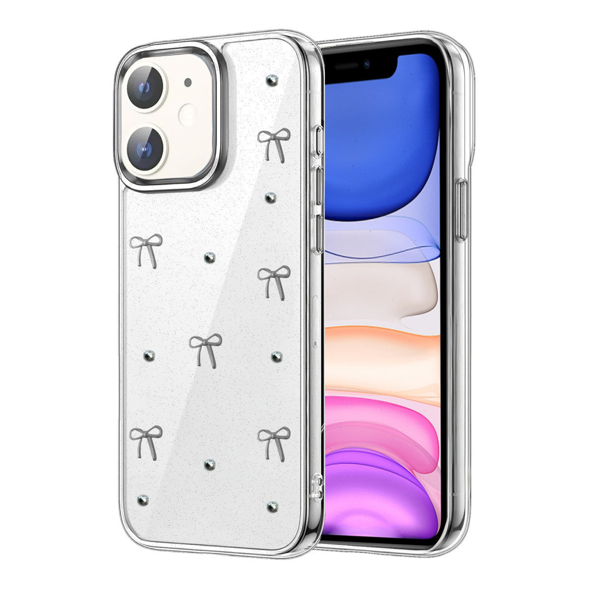 Newface Apple iPhone 11 Fiyonk Desenli Kapak
