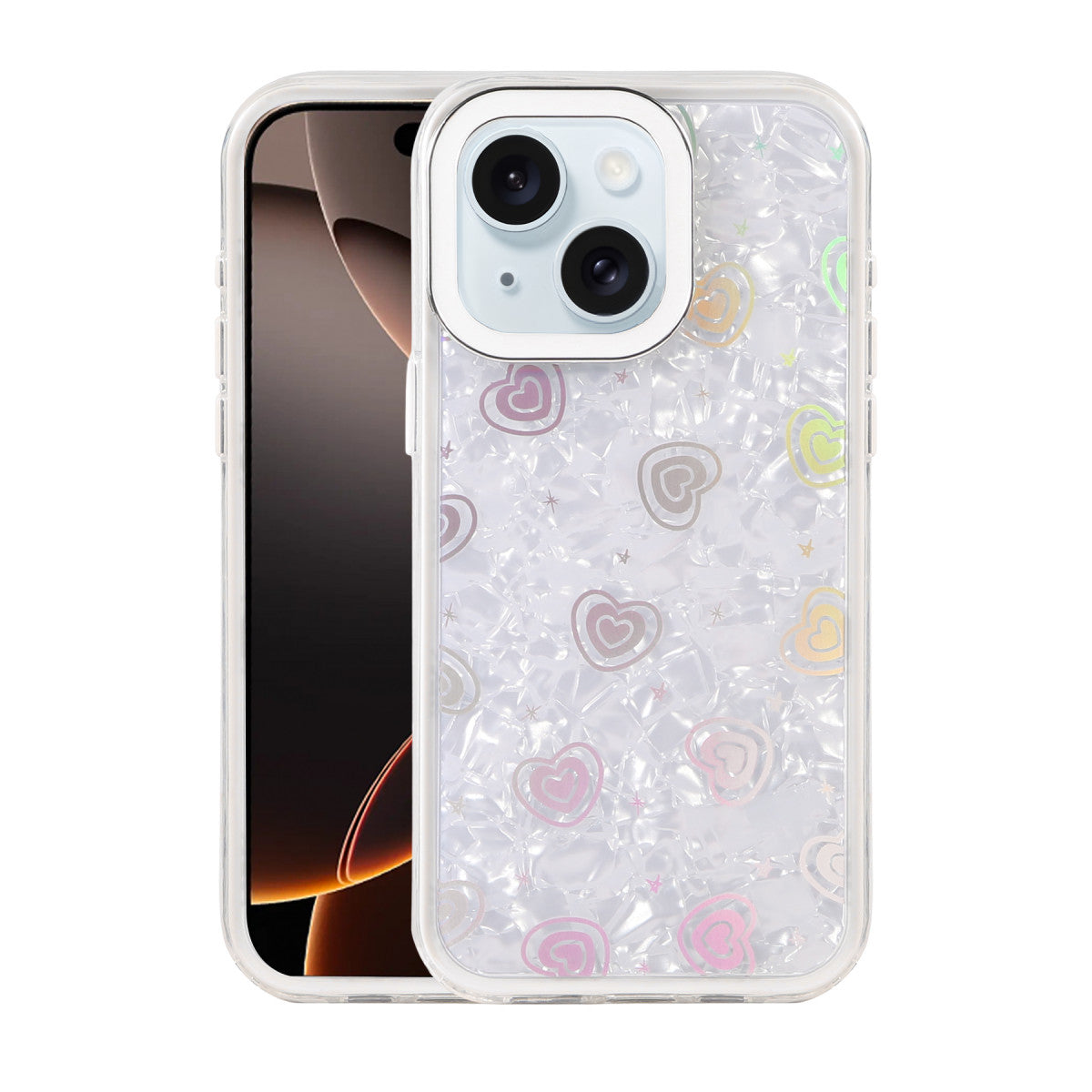 Newface Apple iPhone 15 Lumi Desenli Kapak