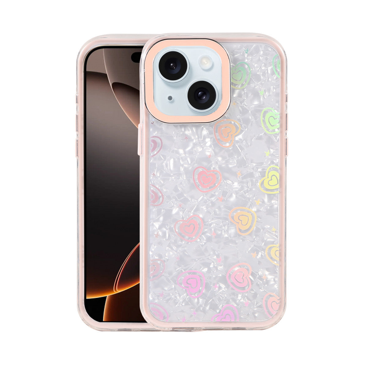 Newface Apple iPhone 15 Lumi Desenli Kapak
