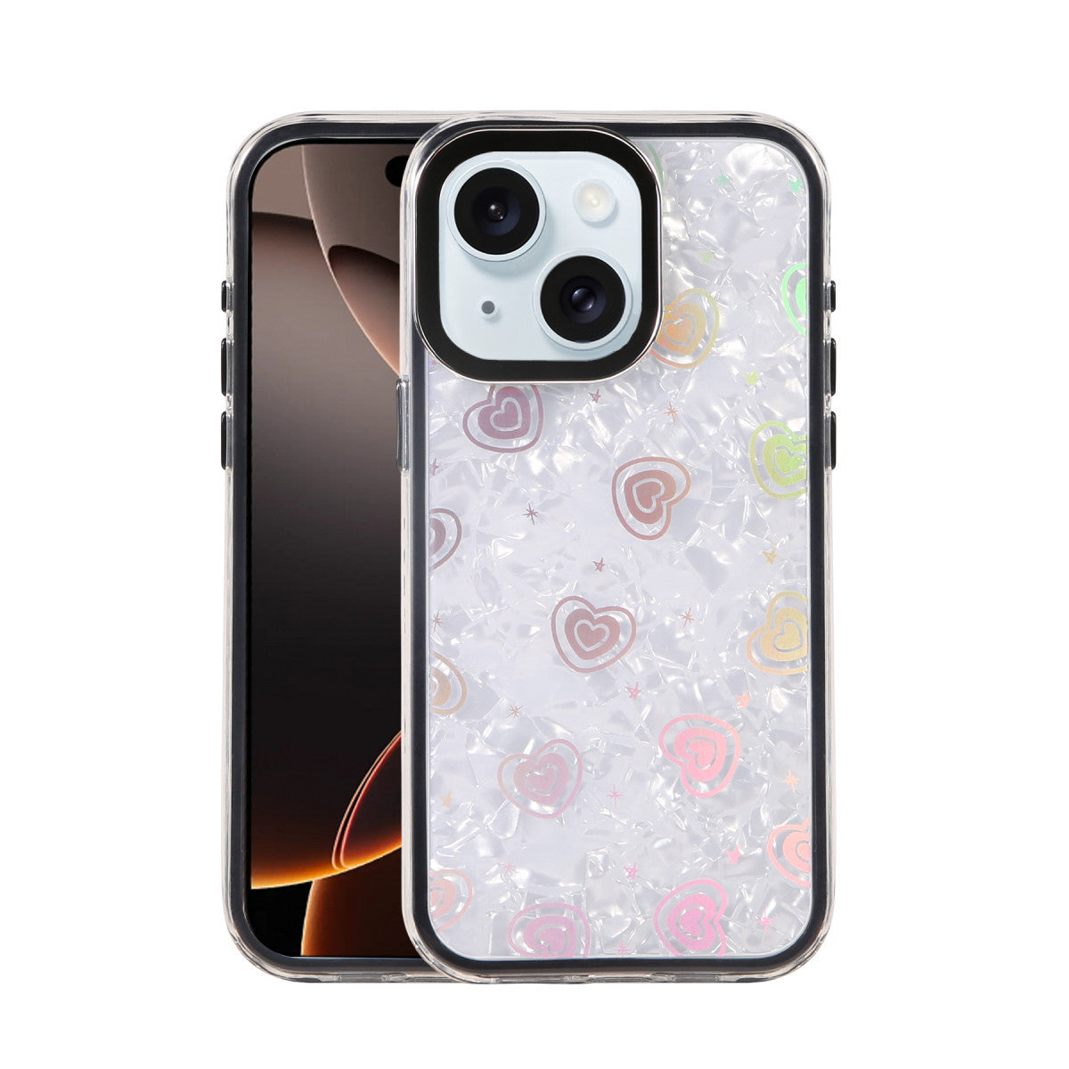 Newface Apple iPhone 15 Lumi Desenli Kapak