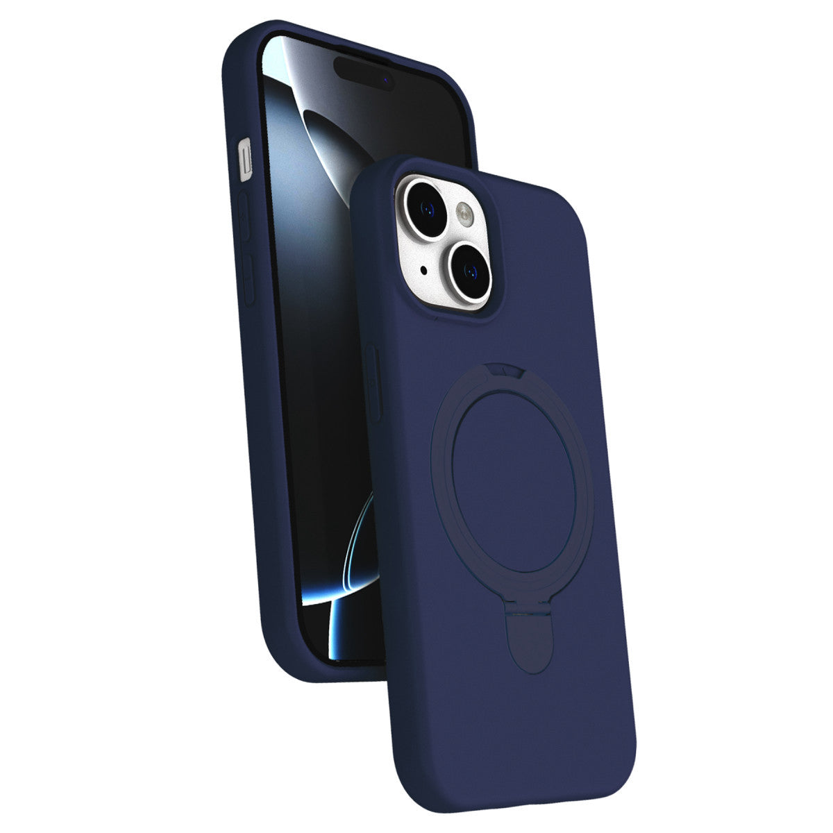 Newface Apple iPhone 15 Plus Regal Magsafe Standlı Kapak