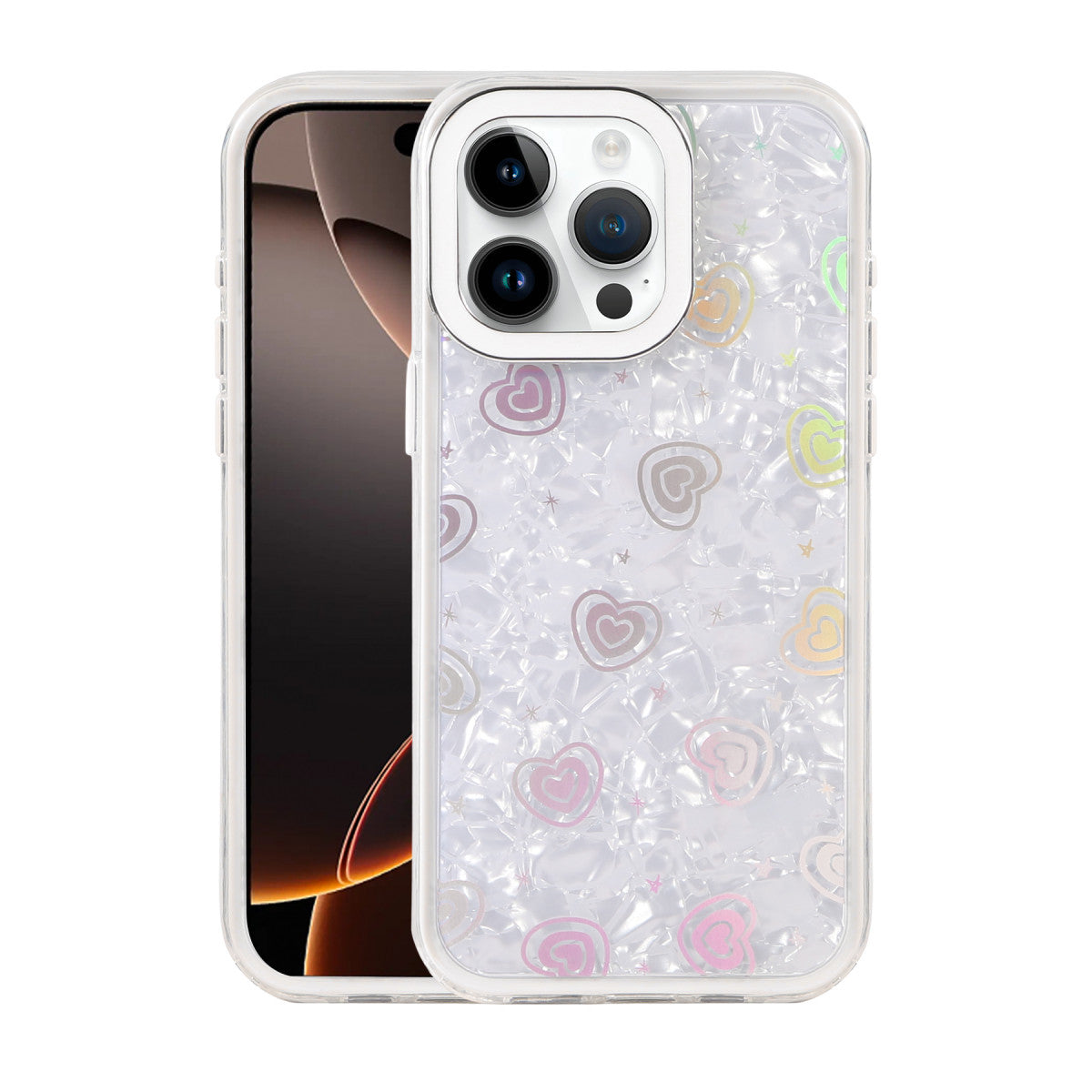 Newface Apple iPhone 15 Pro Lumi Desenli Kapak