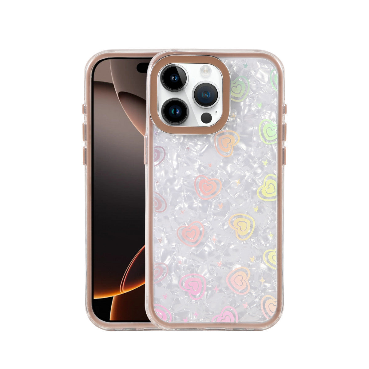 Newface Apple iPhone 15 Pro Lumi Desenli Kapak