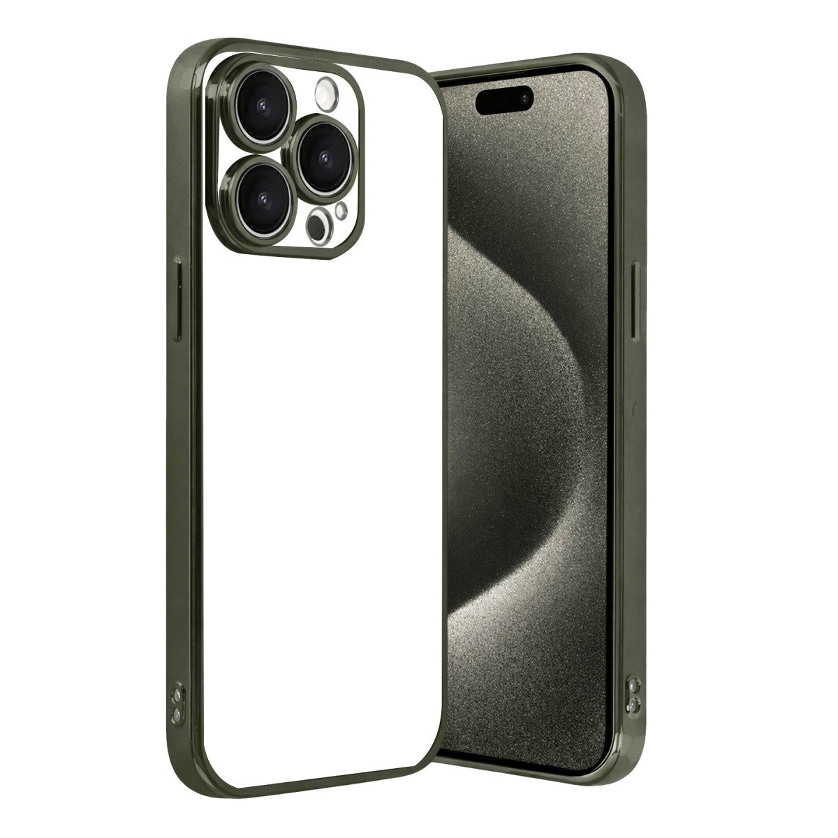 Newface Apple iPhone 15 Pro Max Razer Lensli Silikon