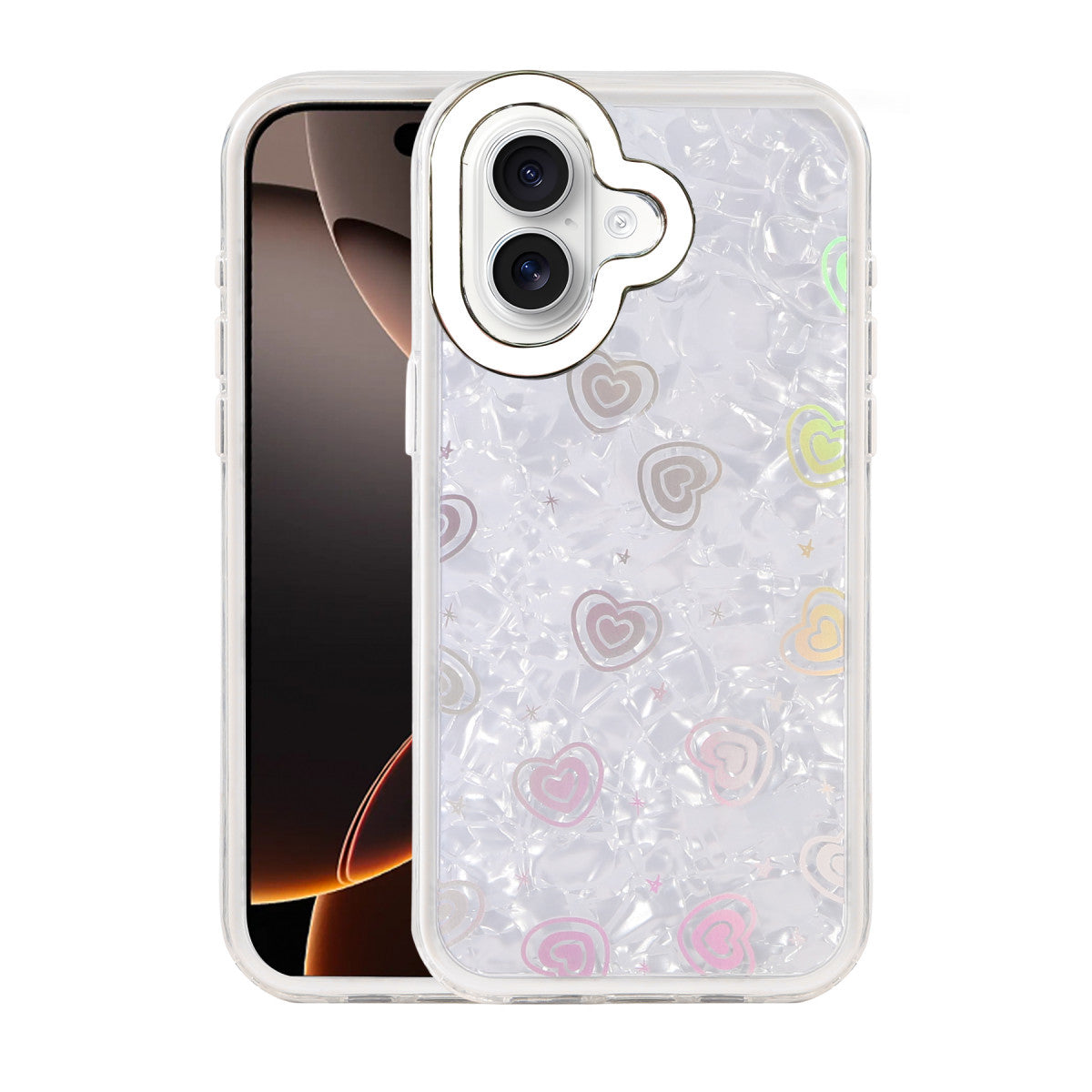 Newface Apple iPhone 16 Lumi Desenli Kapak