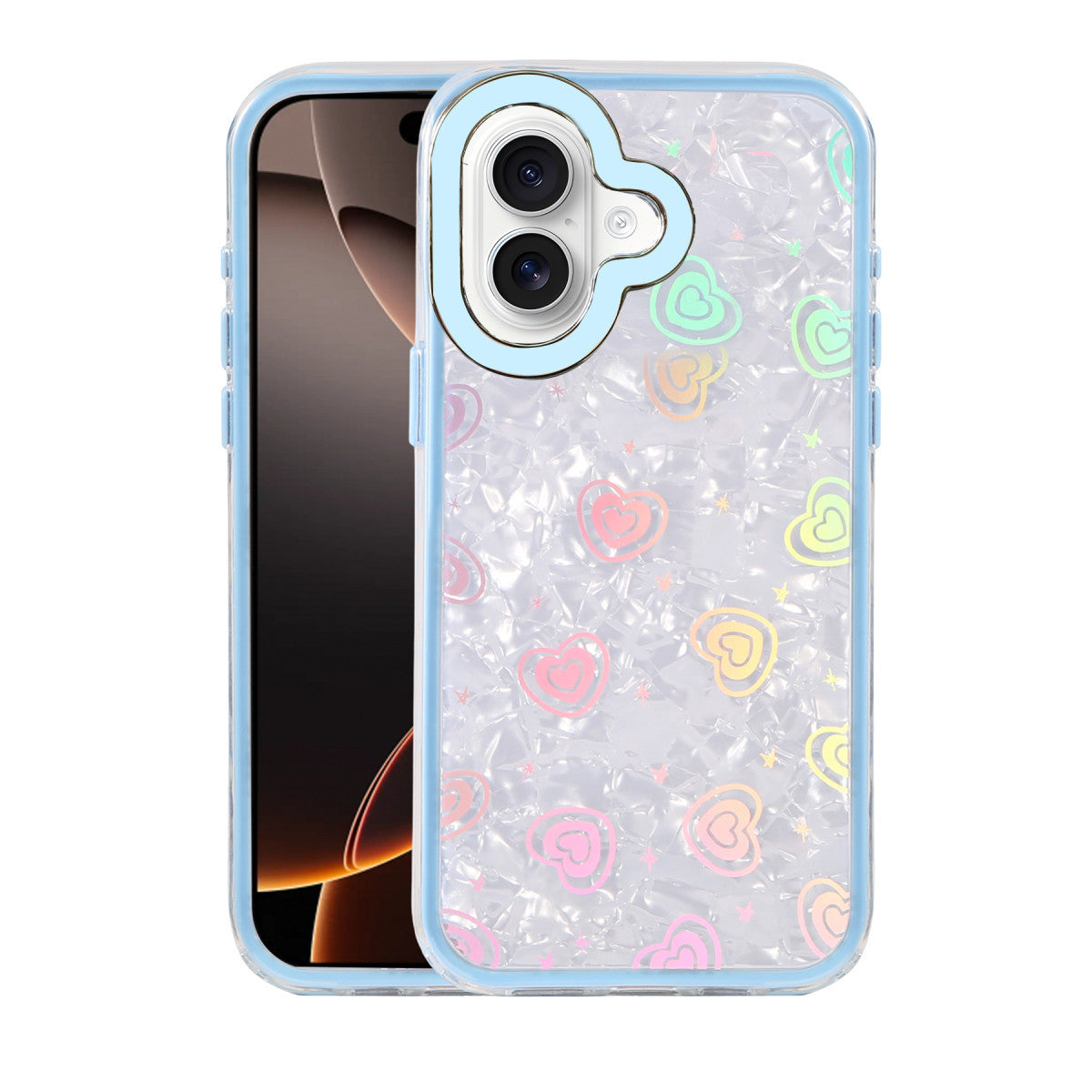 Newface Apple iPhone 16 Lumi Desenli Kapak