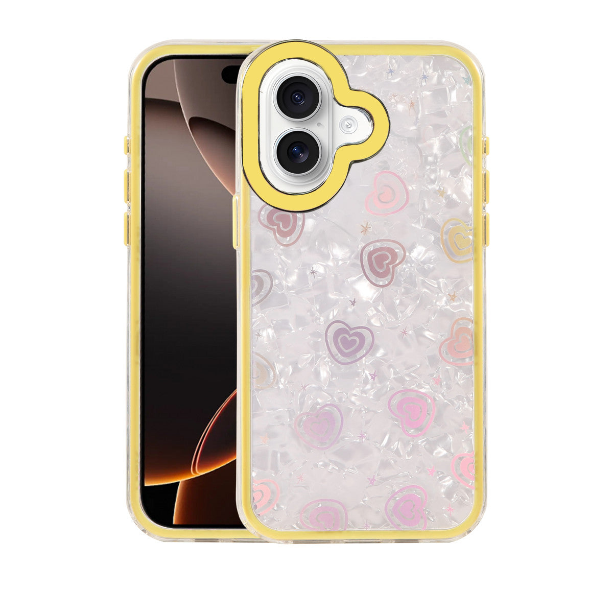 Newface Apple iPhone 16 Lumi Desenli Kapak