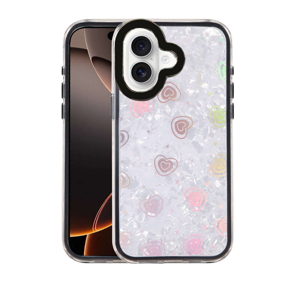 Newface Apple iPhone 16 Lumi Desenli Kapak