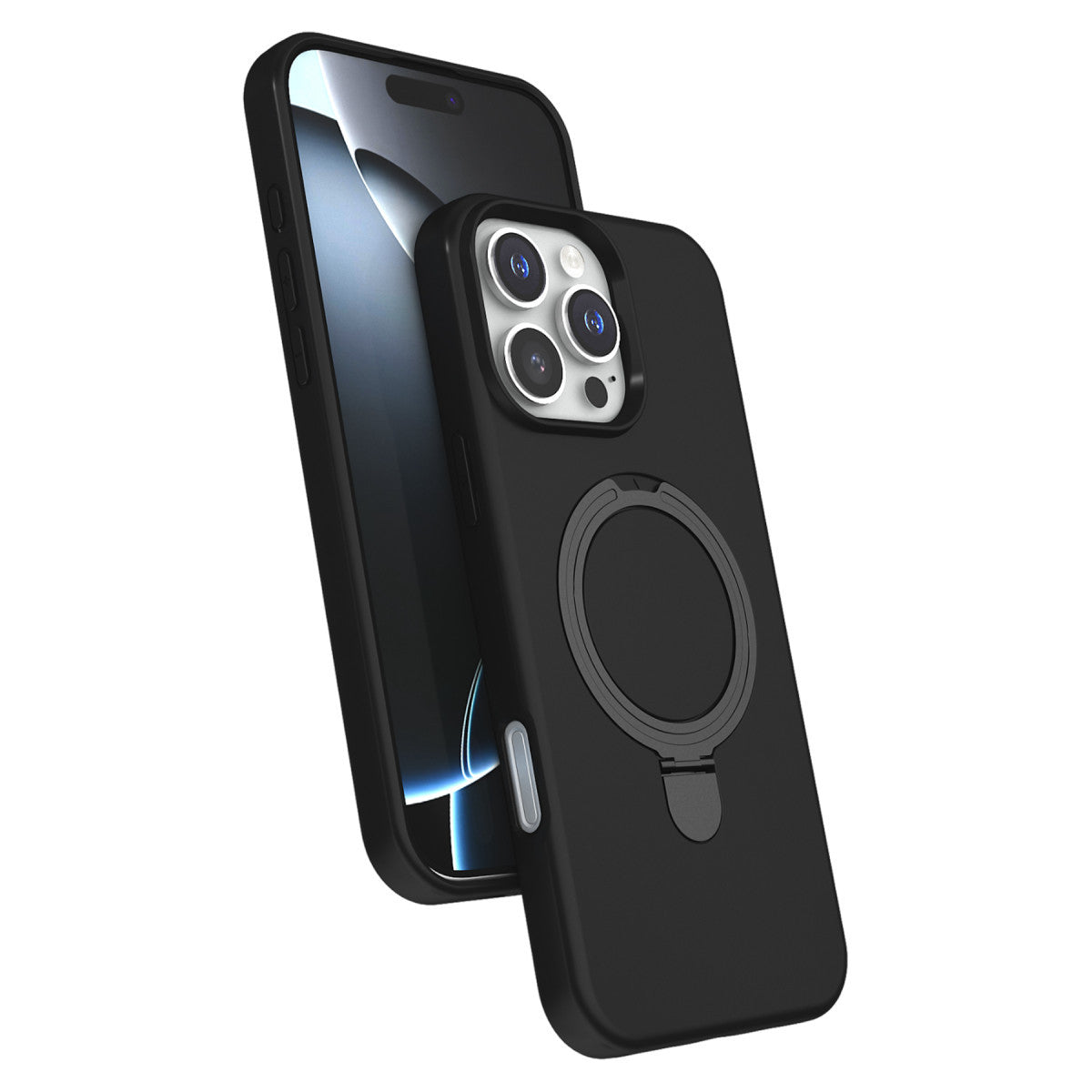 Newface Apple iPhone 16 Pro Regal Magsafe Standlı Kapak