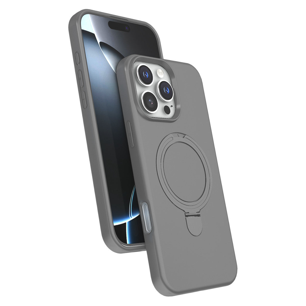 Newface Apple iPhone 16 Pro Regal Magsafe Standlı Kapak