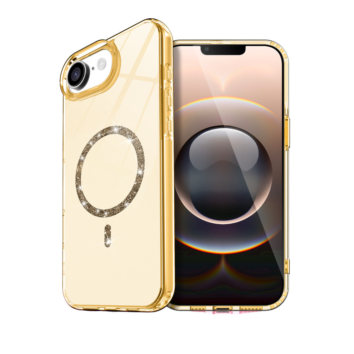 Newface Apple iPhone 16E Live Diamond Magsafe Kapak