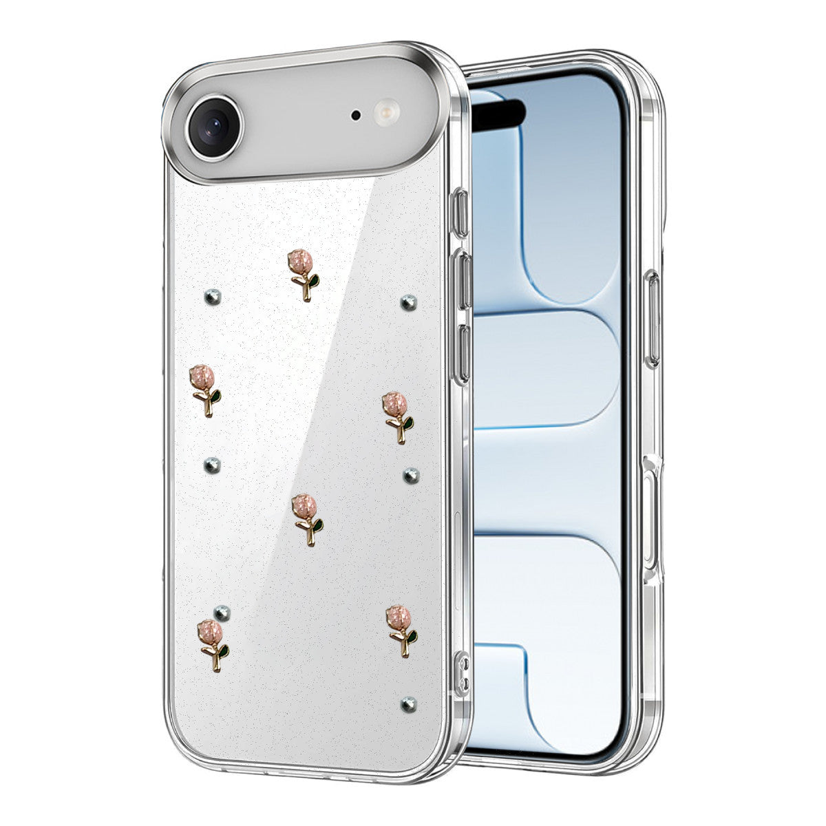 Newface Apple iPhone 17 Air Fiyonk Desenli Kapak