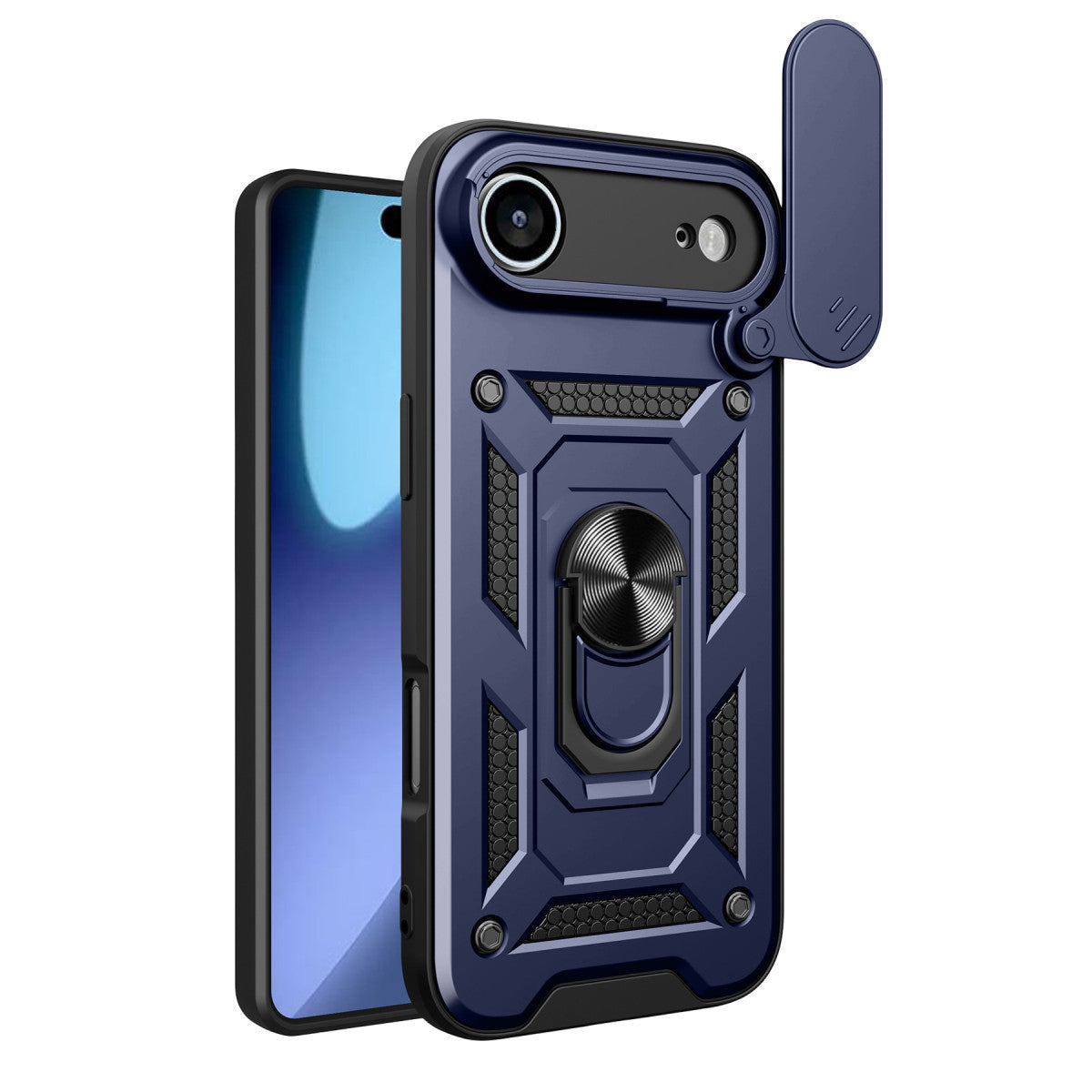 Newface Apple iPhone 17 Air Pars Lens Yüzüklü Silikon