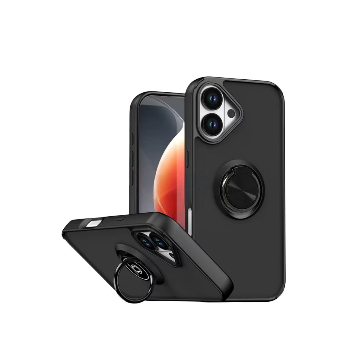Newface Apple iPhone 17 Montreal Yüzüklü Silikon Kapak