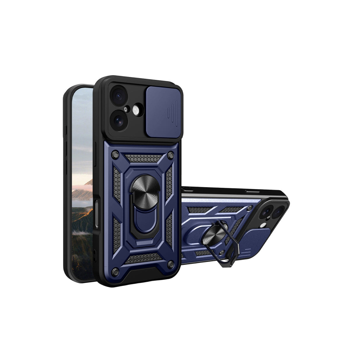 Newface Apple iPhone 17 Pars Lens Yüzüklü Silikon