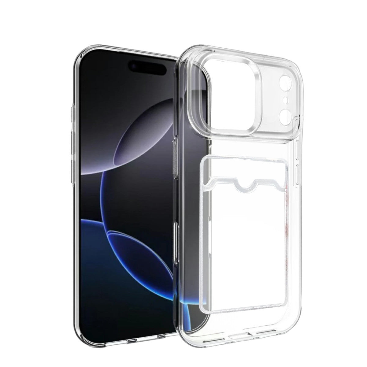 Newface Apple iPhone 17 Pro Kart Şeffaf Silikon