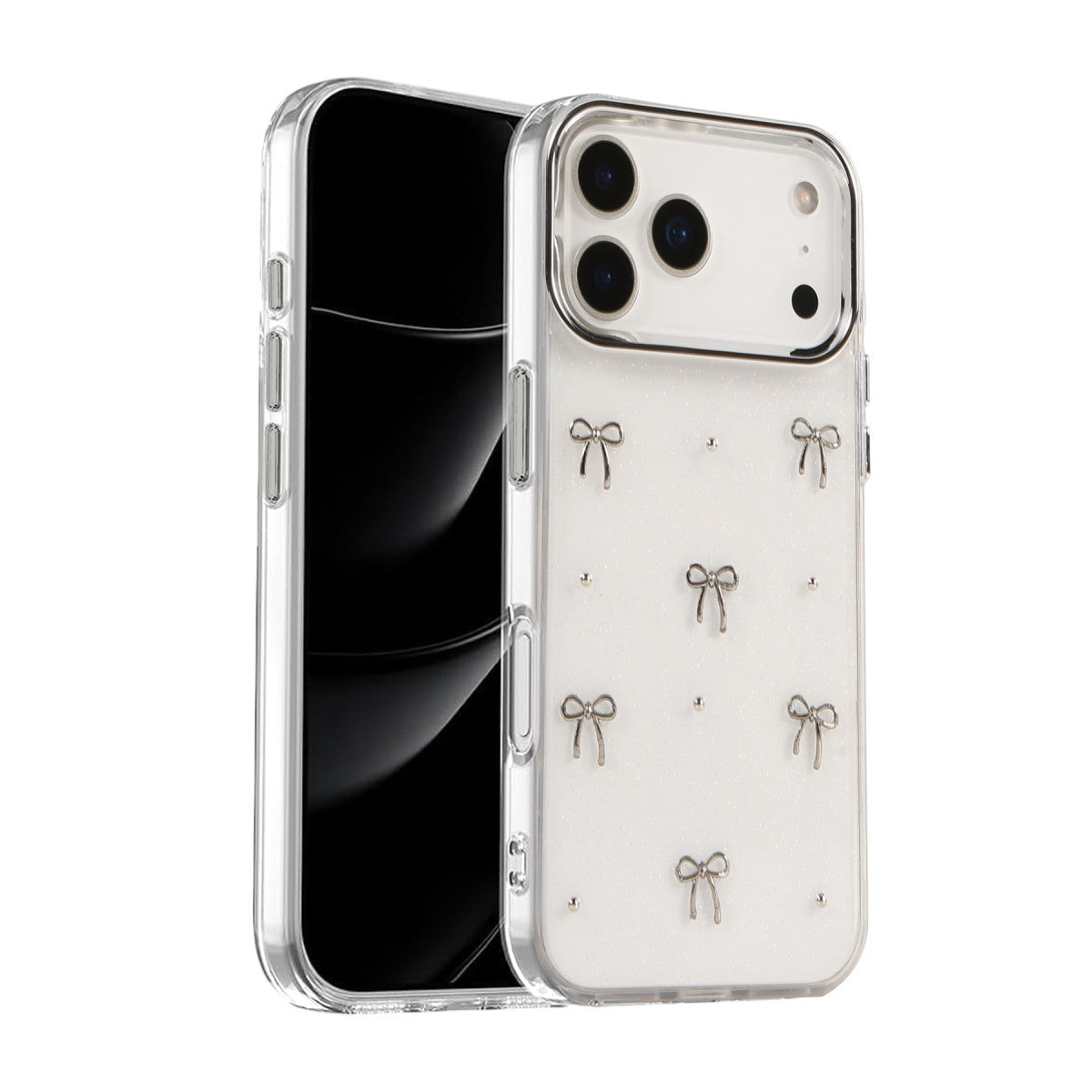 Newface Apple iPhone 17 Pro Max Fiyonk Desenli Kapak