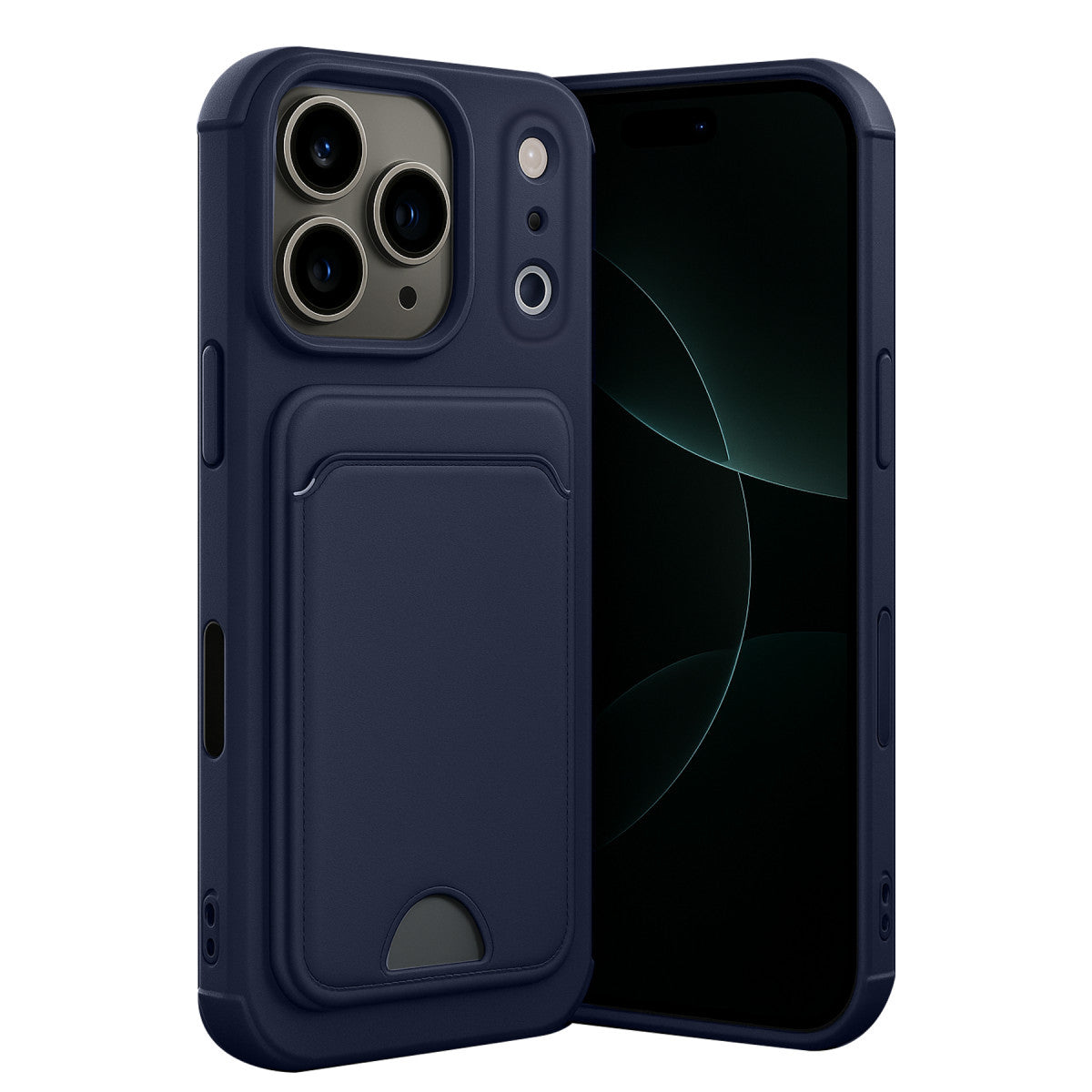 Newface Apple iPhone 17 Pro Max Kelvin Kartvizitli Silikon