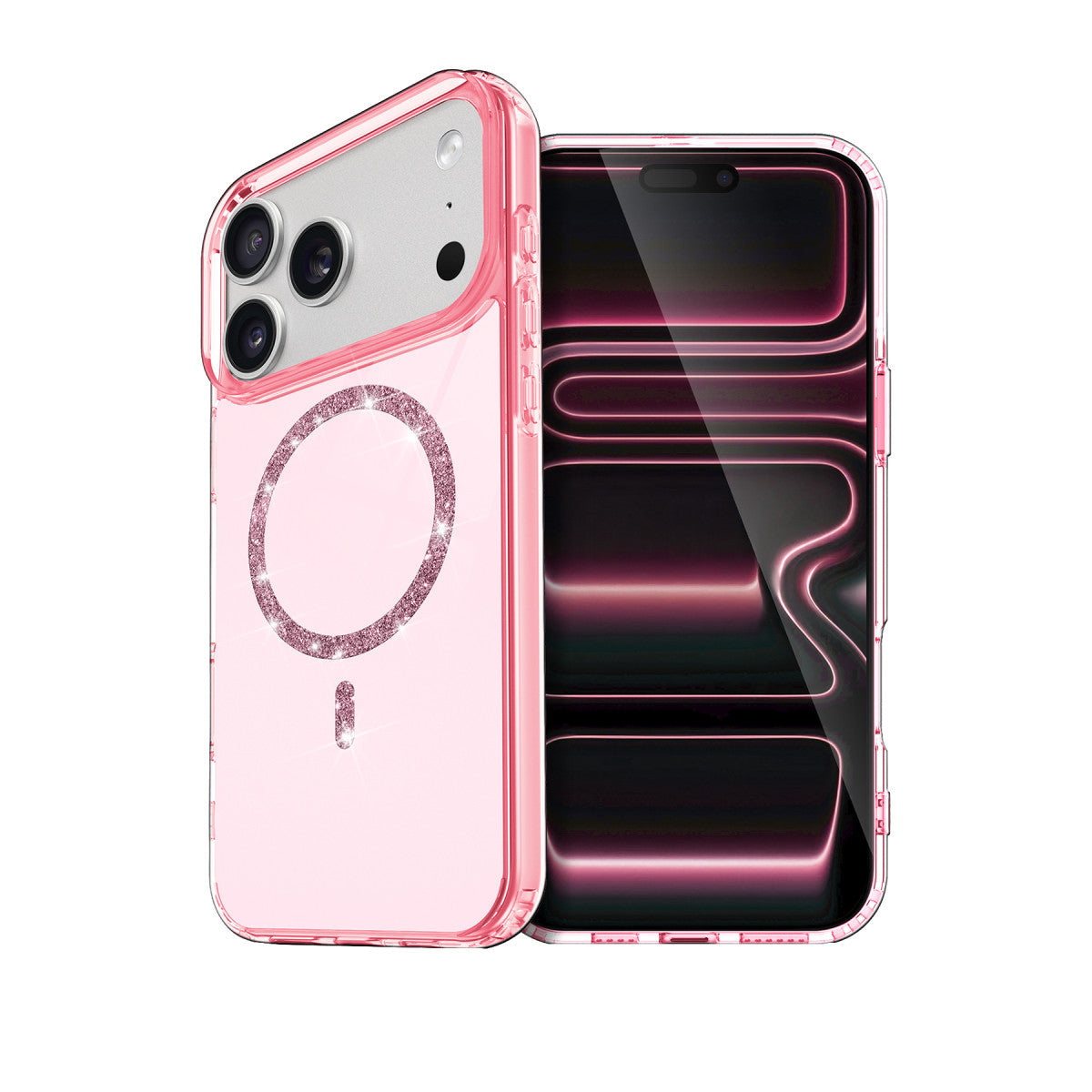 Newface Apple iPhone 17 Pro Max Live Diamond Magsafe Kapak