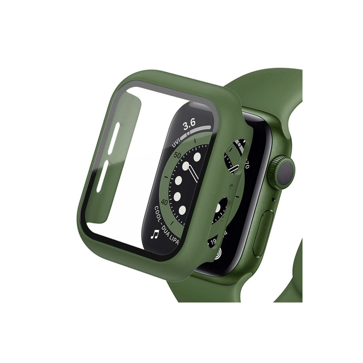 Newface Apple Watch 41mm Camlı Kasa Ekran Koruyucu