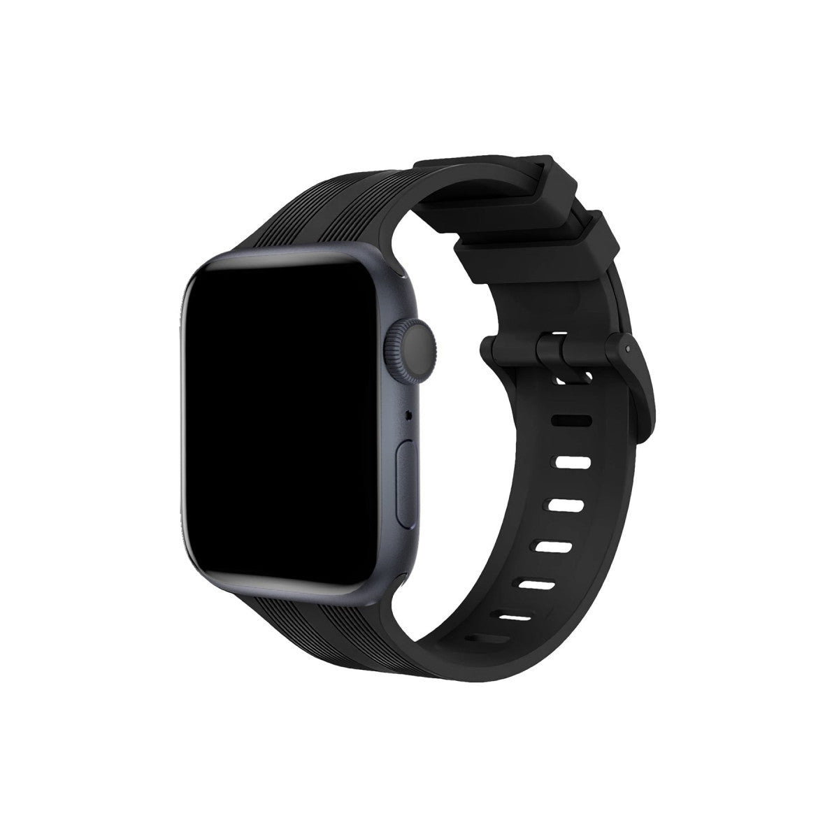 Newface Apple Watch 42mm KR408 Çizgili Silikon Kordon