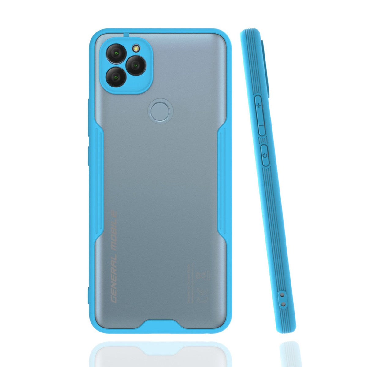 Newface General Mobile GM 22 Kılıf Platin Silikon