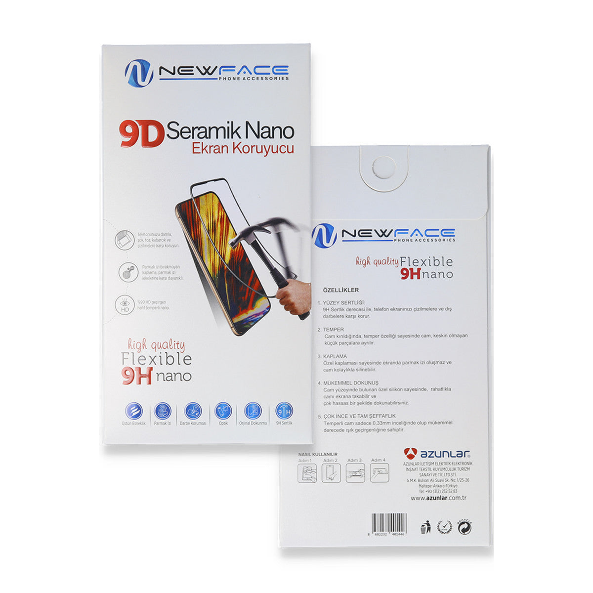 Newface General Mobile GM 8 Go Seramik Nano Ekran Koruyucu