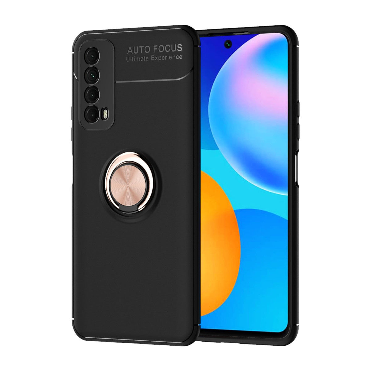 Newface Huawei P Smart 2021 Kılıf Range Yüzüklü Silikon