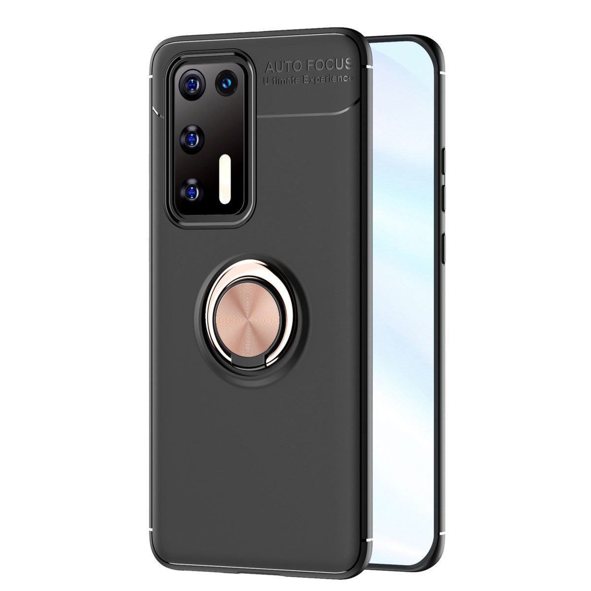 Newface Huawei P40 Kılıf Range Yüzüklü Silikon