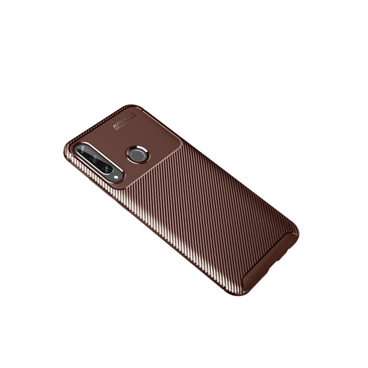 Newface Huawei Y6P Kılıf Auto Focus Karbon Kapak