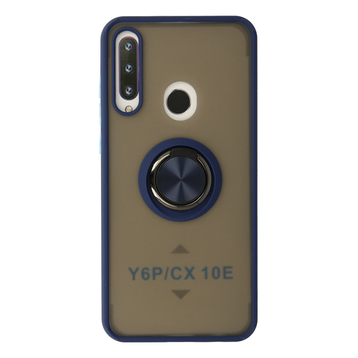 Newface Huawei Y6P Kılıf Montreal Yüzüklü Silikon Kapak