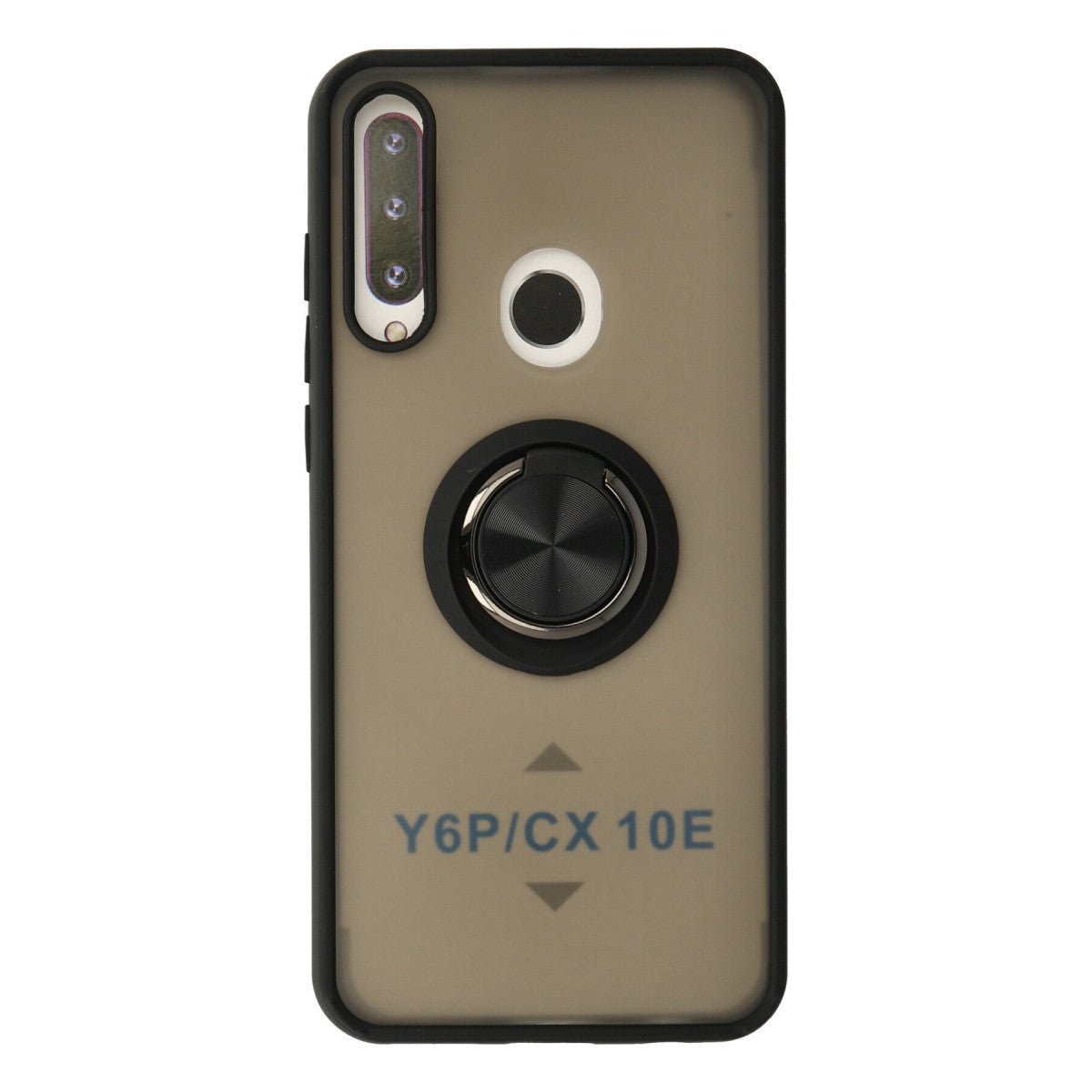 Newface Huawei Y6P Kılıf Montreal Yüzüklü Silikon Kapak