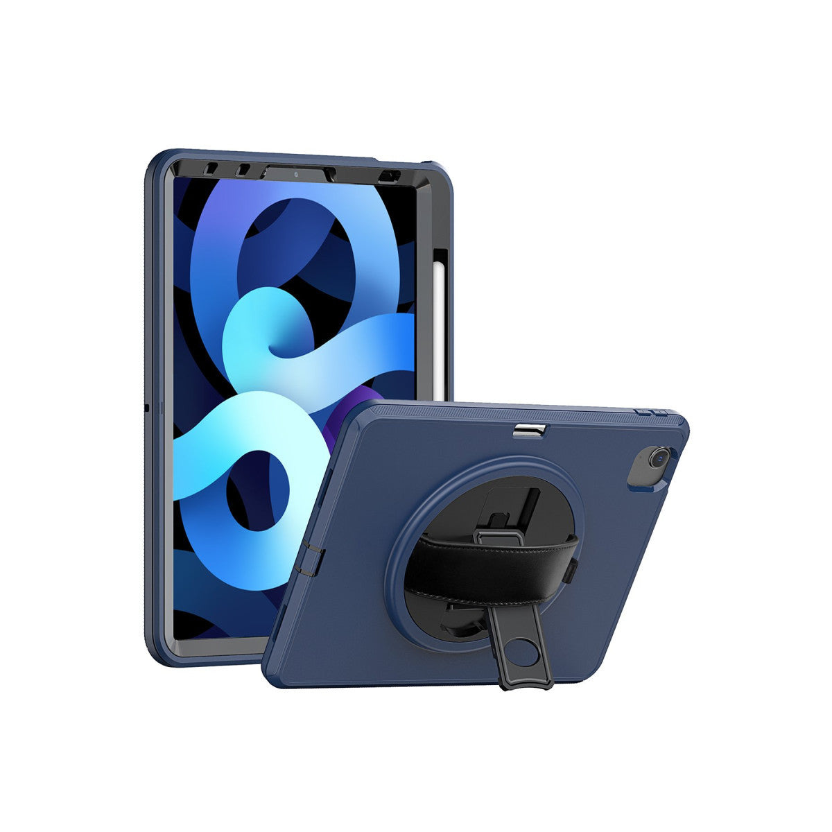 Newface iPad 2022 10.9 (10.nesil) Kılıf Hand Strap Tablet Kılıfı