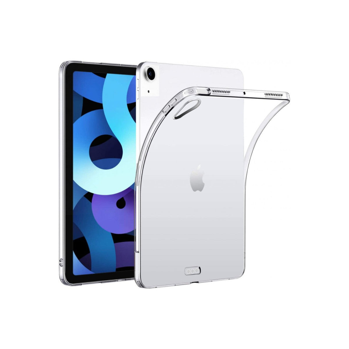 Newface iPad Air 5 (2022) Kılıf Tablet Şeffaf Silikon