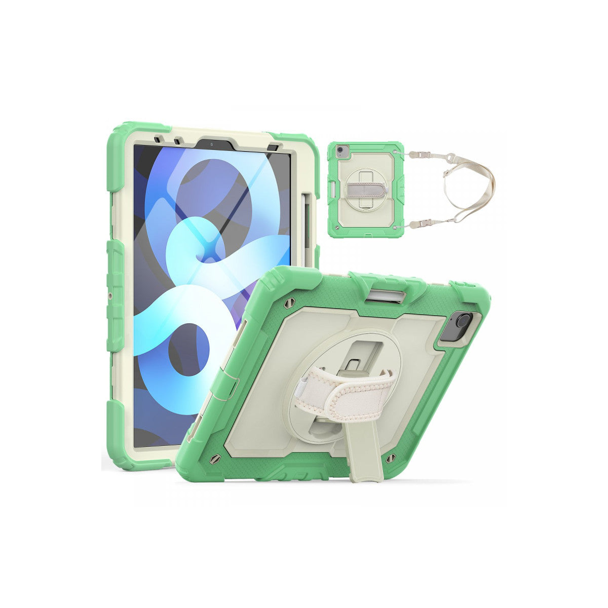 Newface iPad Pro 11 (2020) Kılıf Strap New Tablet Kapak