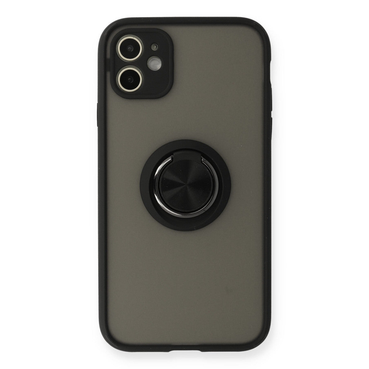 Newface iPhone 11 Kılıf Montreal Yüzüklü Silikon Kapak