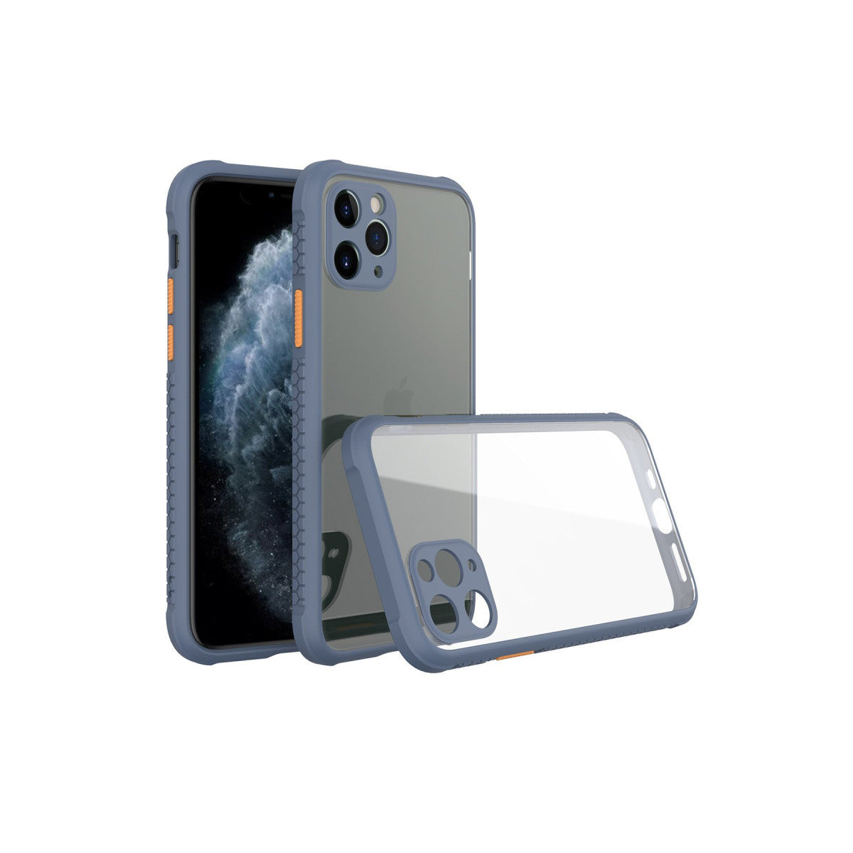 Newface iPhone 11 Pro Max Kılıf Miami Şeffaf Silikon