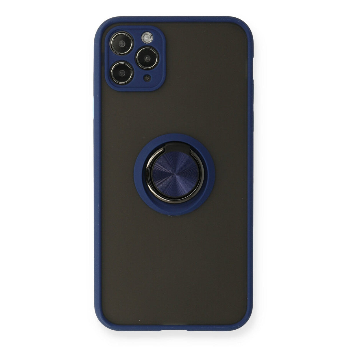 Newface iPhone 11 Pro Max Kılıf Montreal Yüzüklü Silikon Kapak