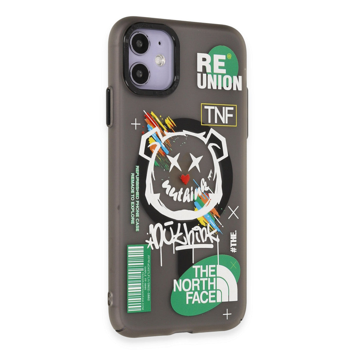 Newface iPhone 12 Kılıf Apollo Magneticsafe Desenli Kapak - Apollo Siyah
