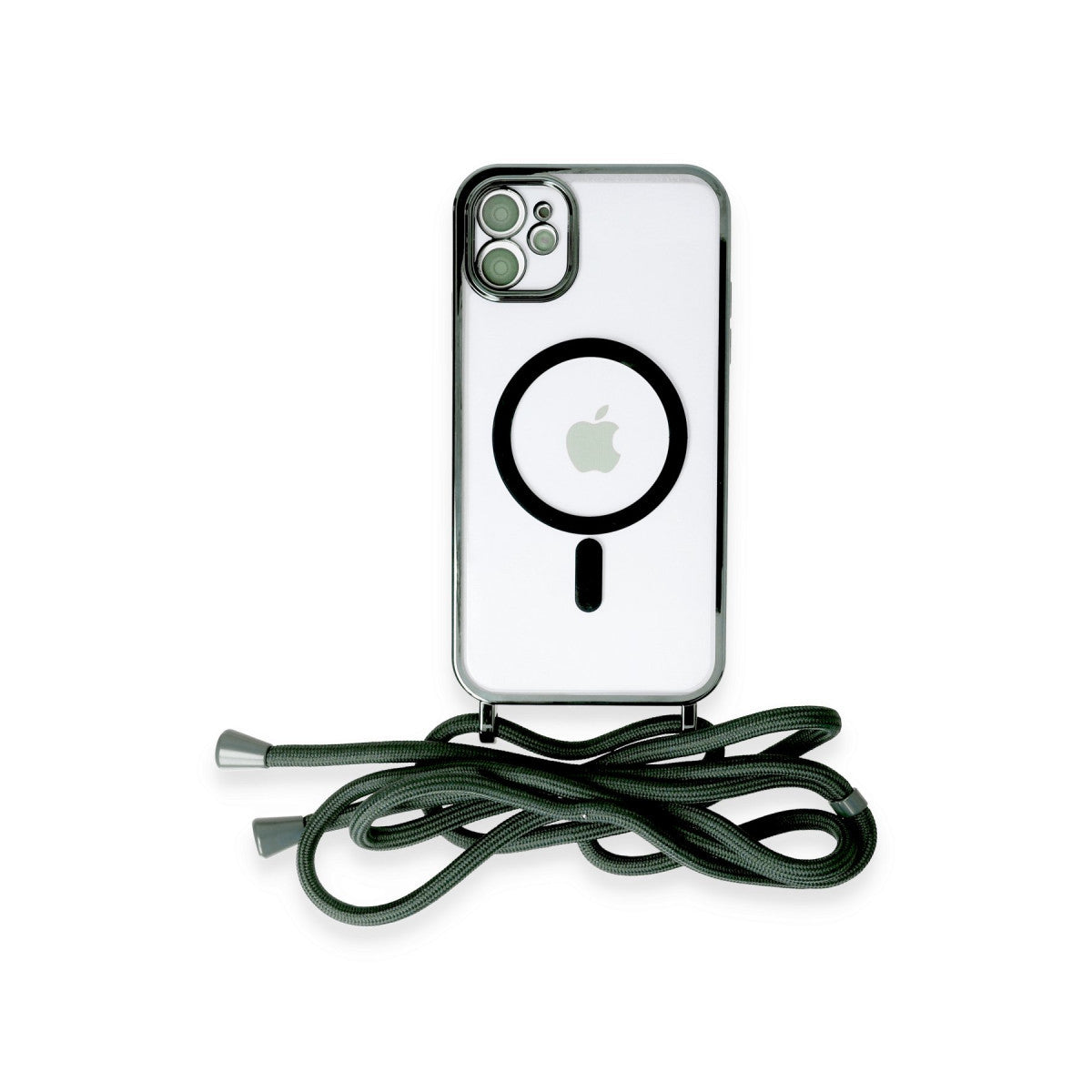 Newface iPhone 12 Kılıf Divo Lazer Askılı Magsafe Kapak
