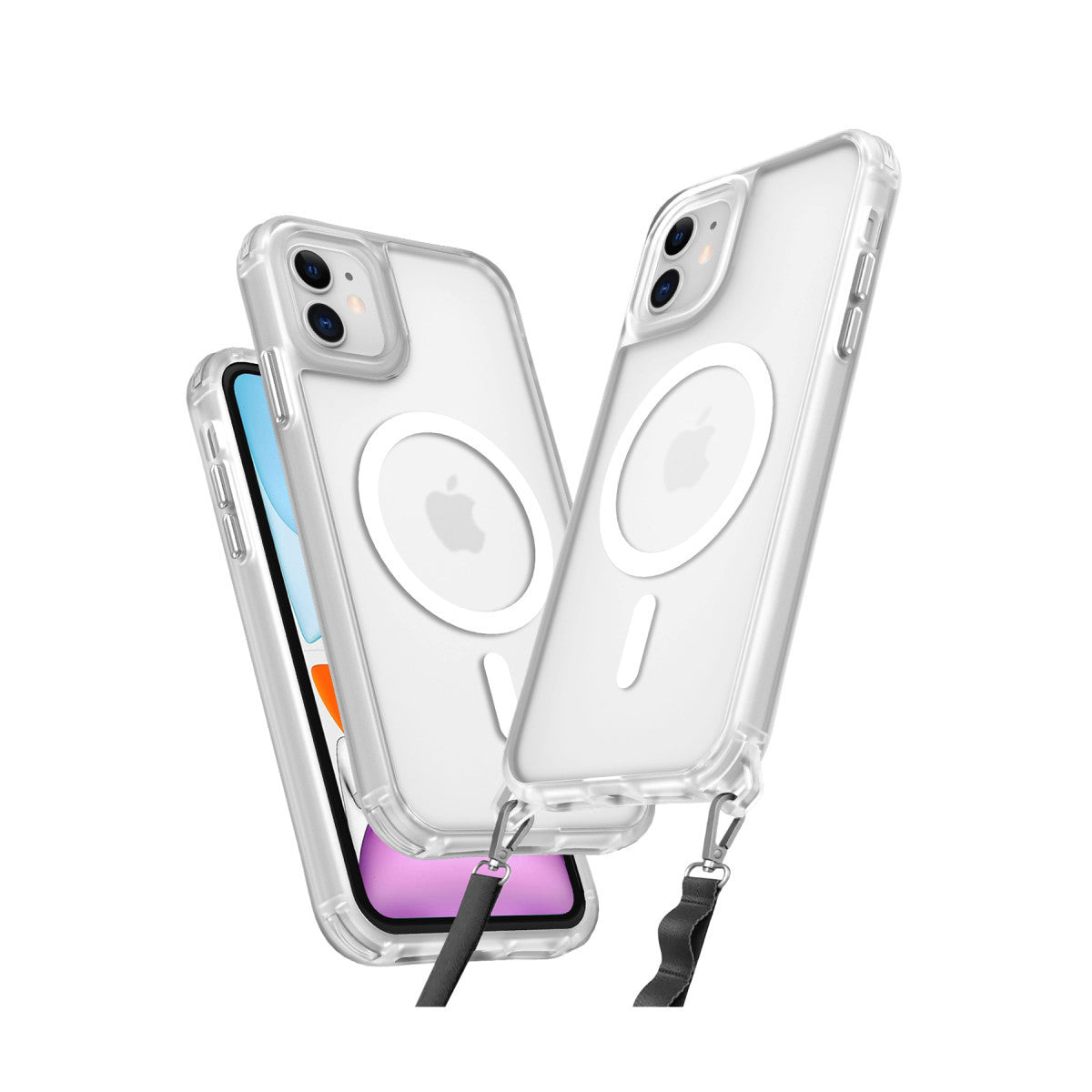 Newface iPhone 12 Kılıf Enka Magsafe Silikon Kılıf