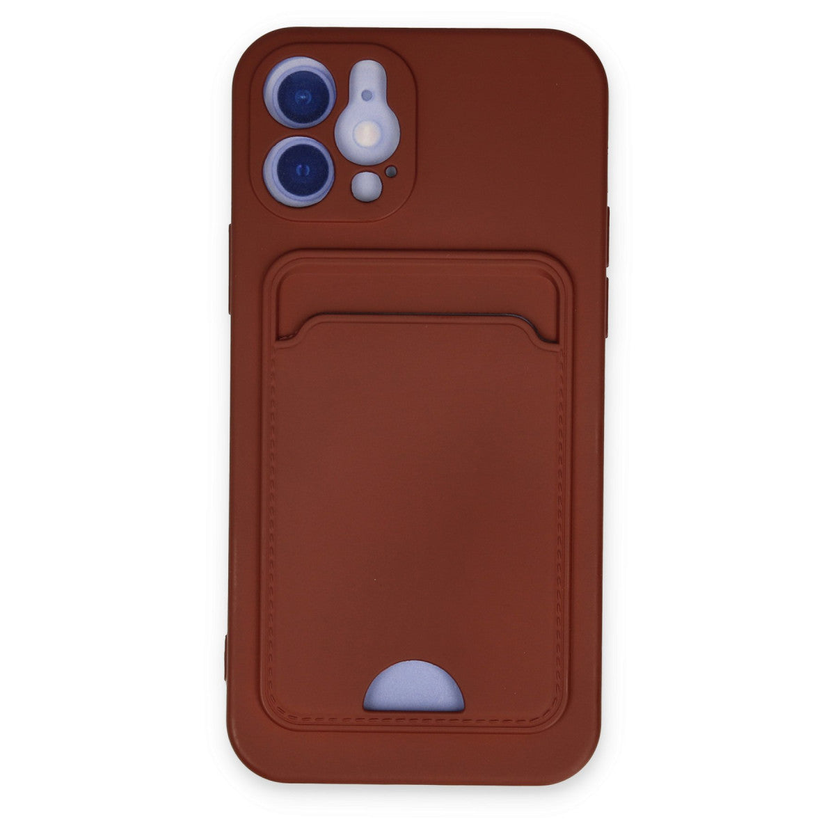 Newface iPhone 12 Kılıf Kelvin Kartvizitli Silikon