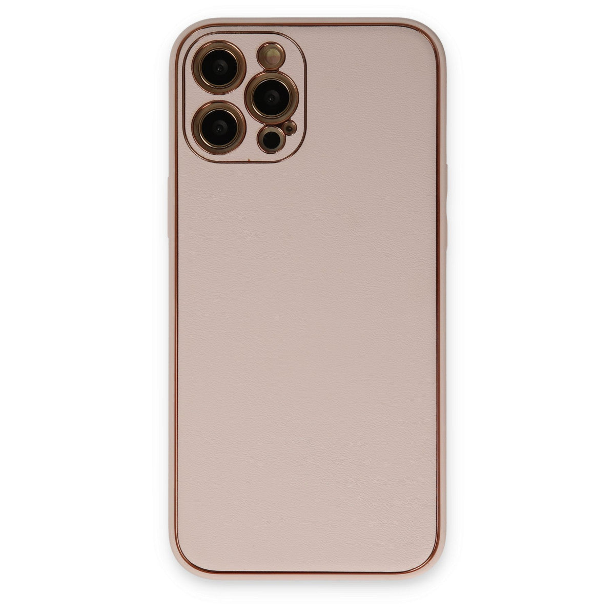 Newface iPhone 12 Pro Kılıf Coco Deri Silikon Kapak