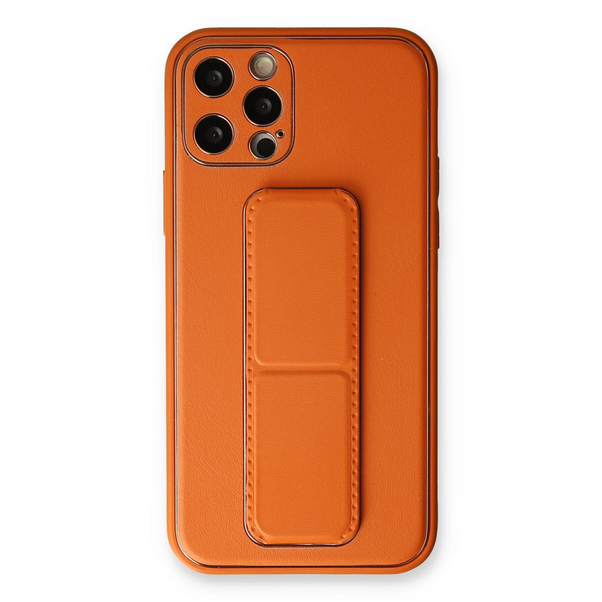 Newface iPhone 12 Pro Kılıf Coco Deri Standlı Kapak