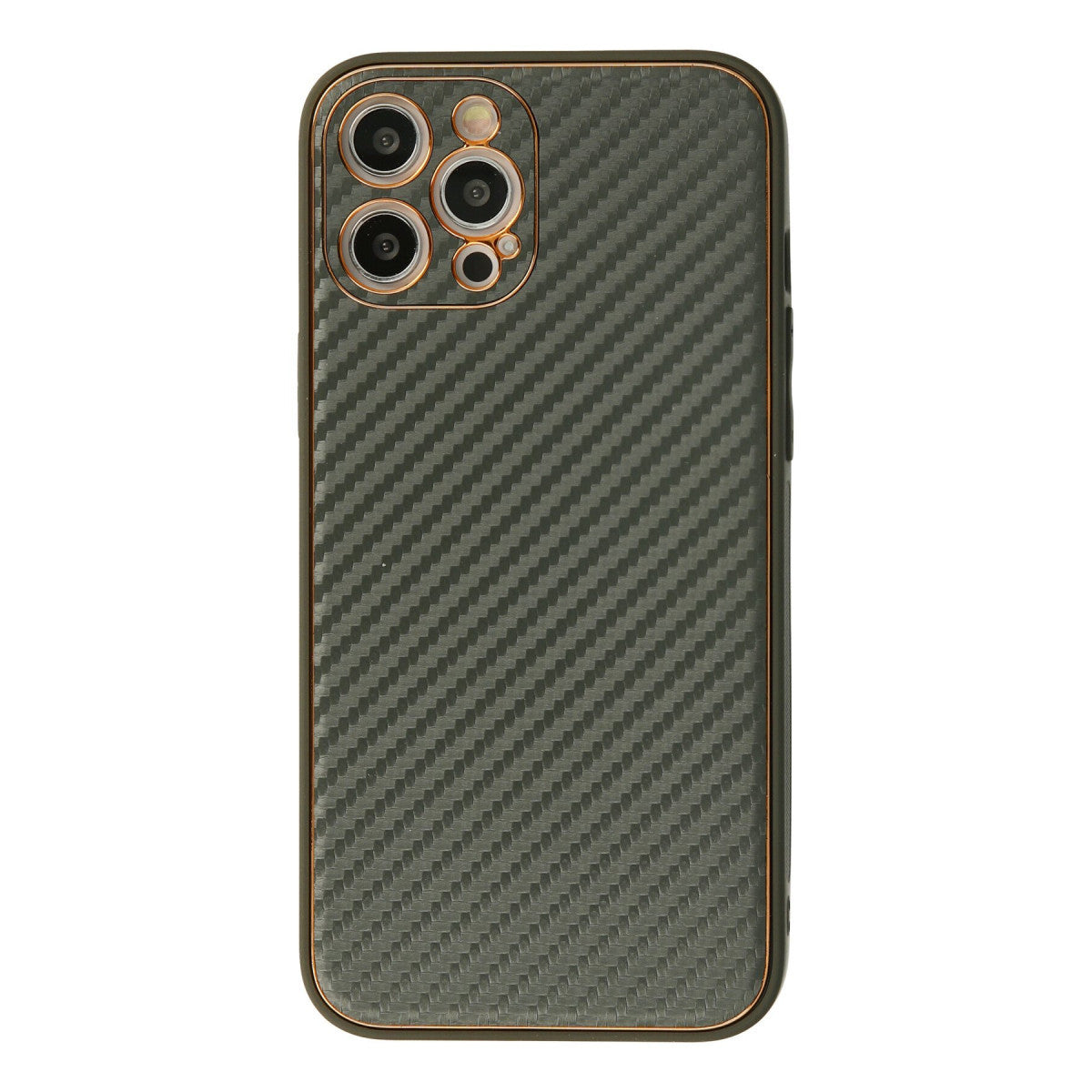 Newface iPhone 12 Pro Kılıf Coco Karbon Silikon