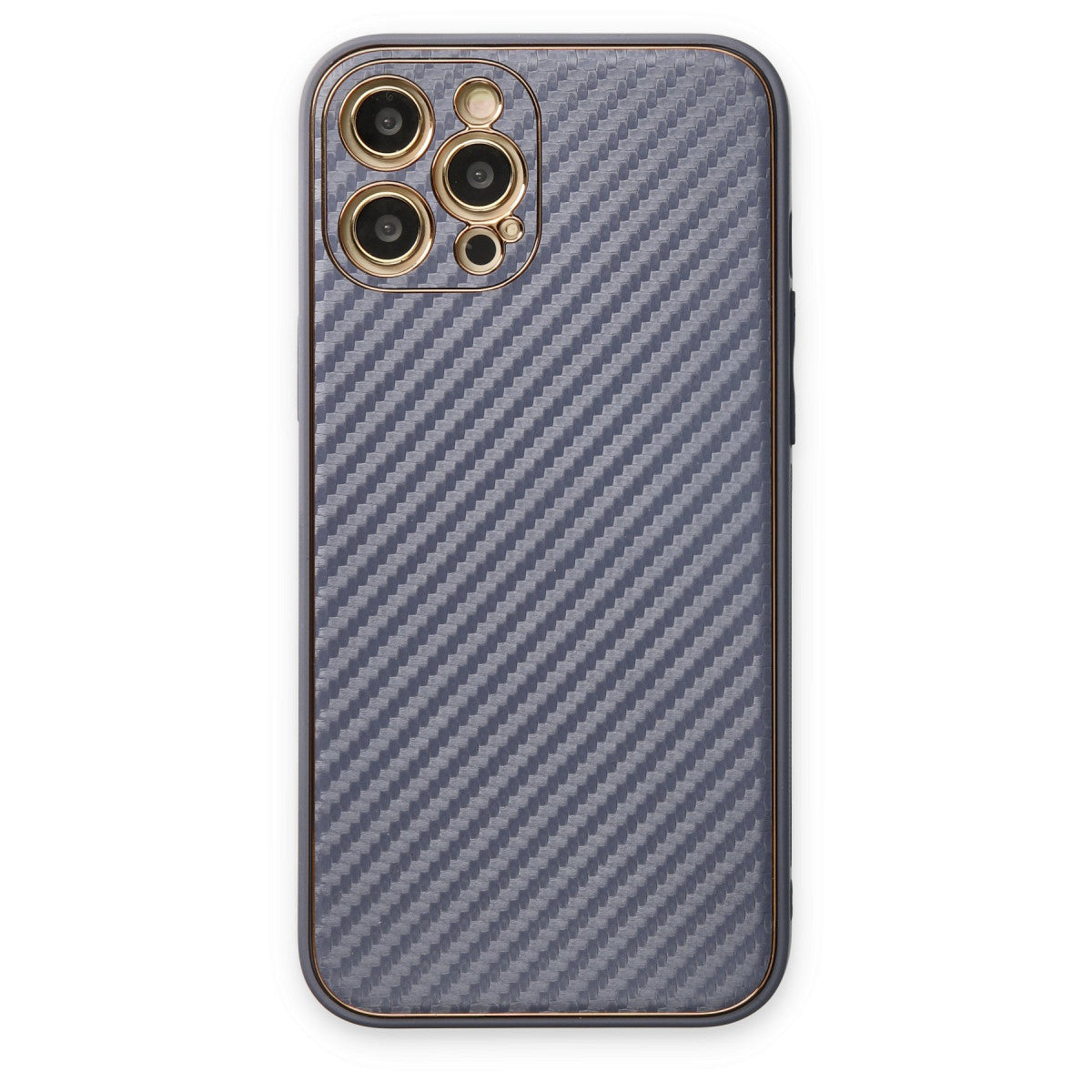 Newface iPhone 12 Pro Kılıf Coco Karbon Silikon