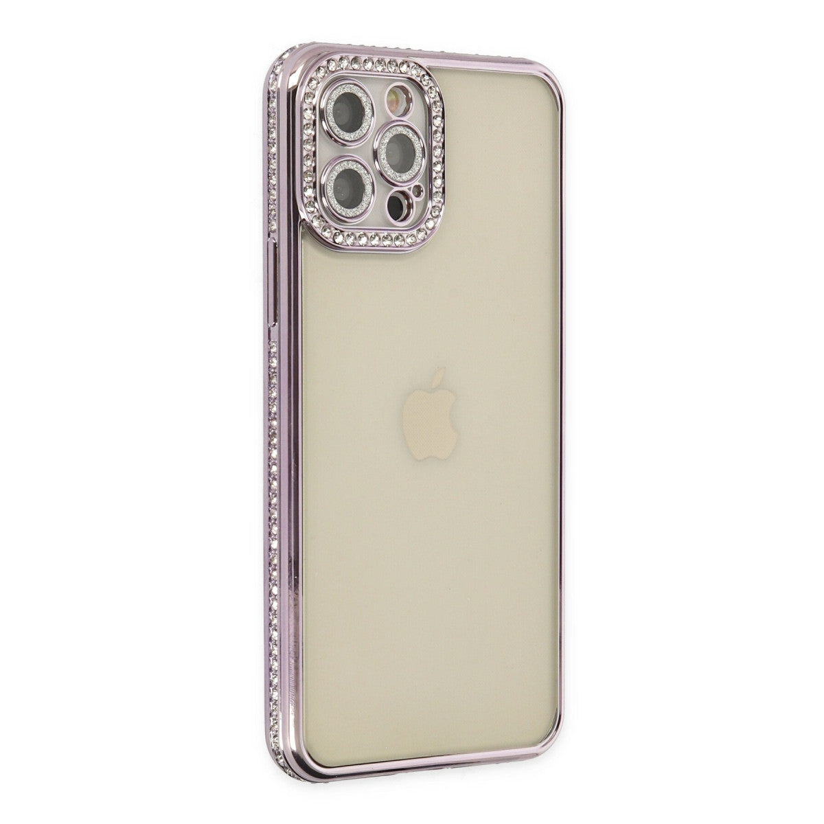 Newface iPhone 12 Pro Kılıf Joke Taşlı Silikon